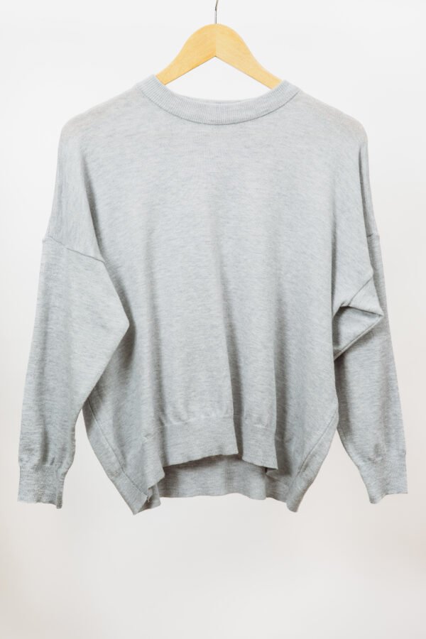 SWEATER CUELLO REDONDO SIN TAJO - Imagen 4