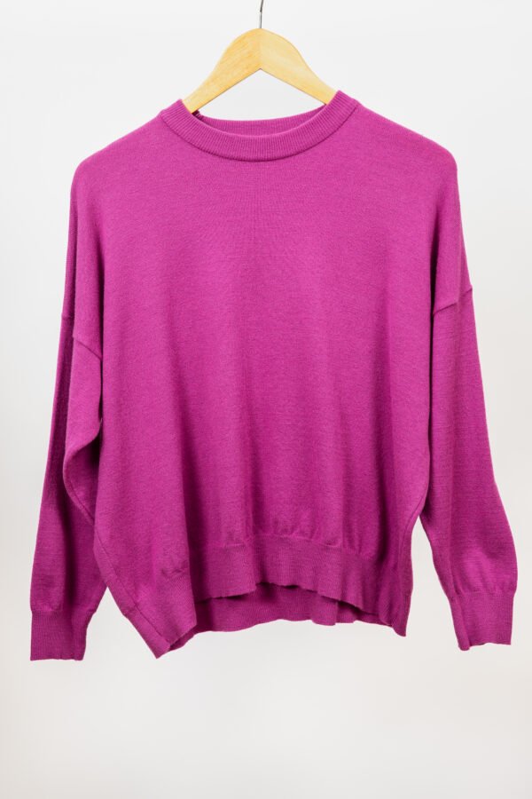 SWEATER CUELLO REDONDO SIN TAJO - Imagen 5