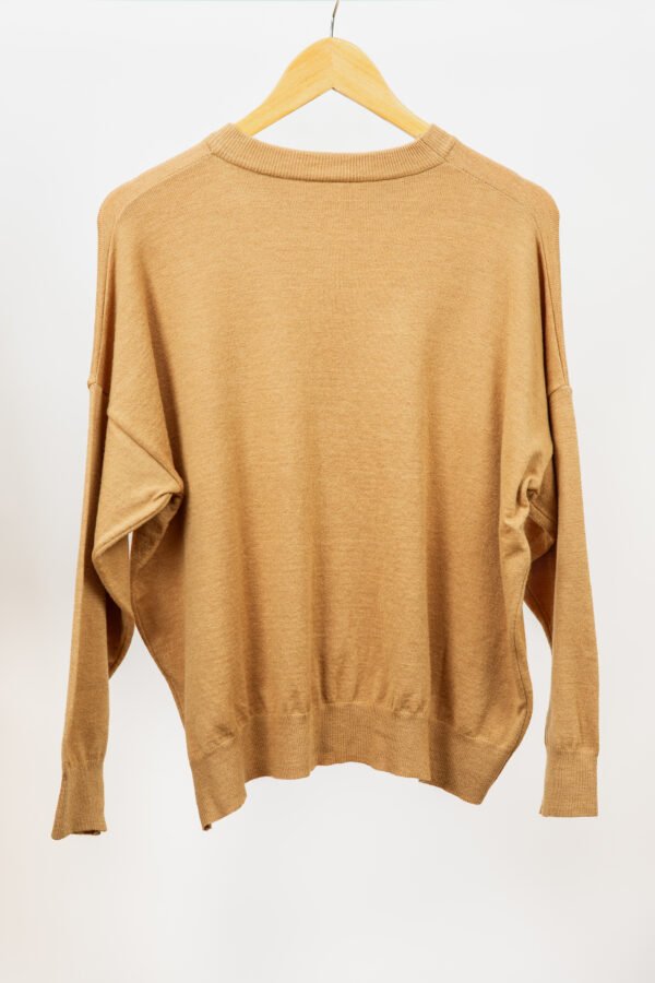 SWEATER CUELLO REDONDO SIN TAJO - Imagen 9