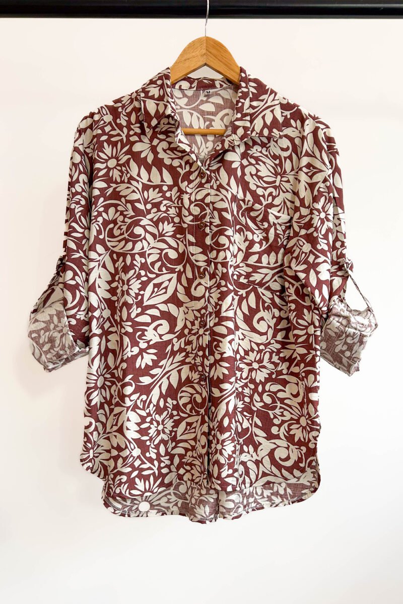 CAMISA LORENA ESTAMPADA - Imagen 5