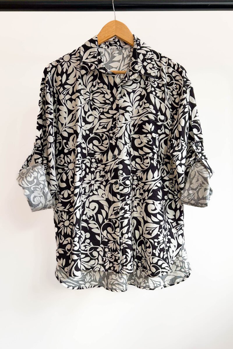 CAMISA LORENA ESTAMPADA - Imagen 4