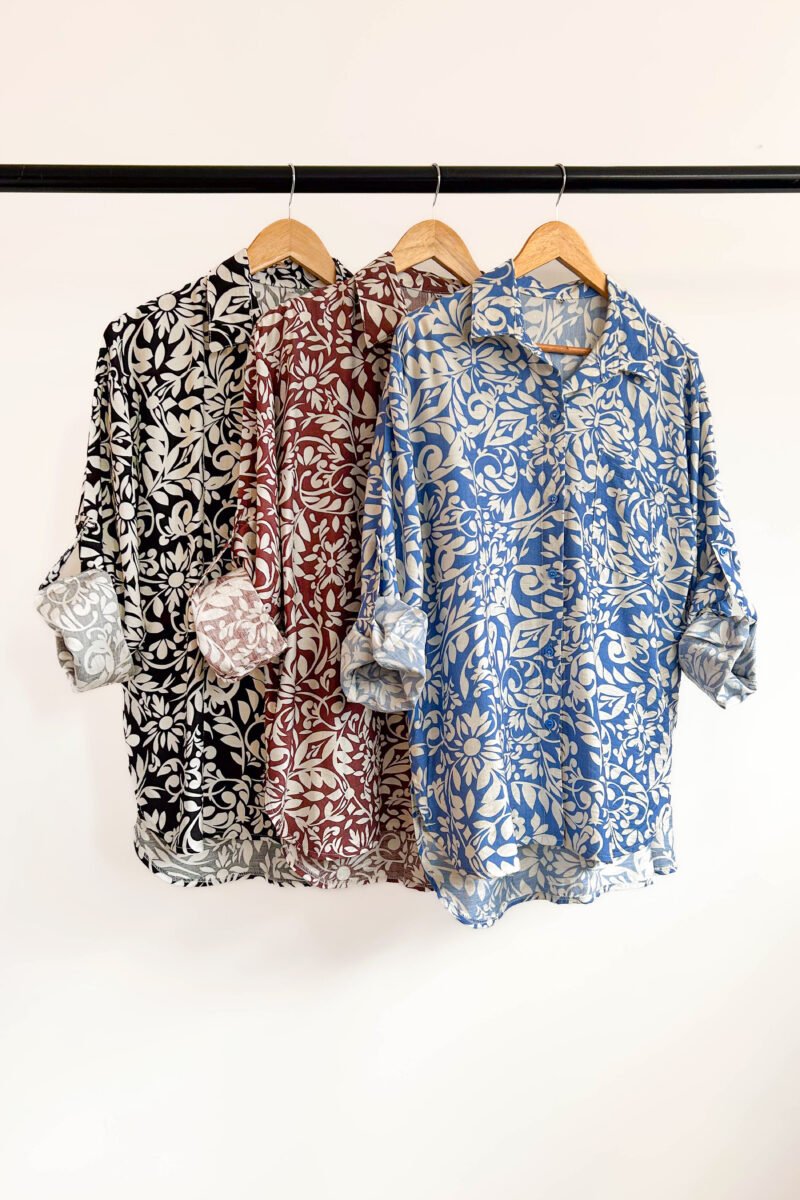 CAMISA LORENA ESTAMPADA - Imagen 6