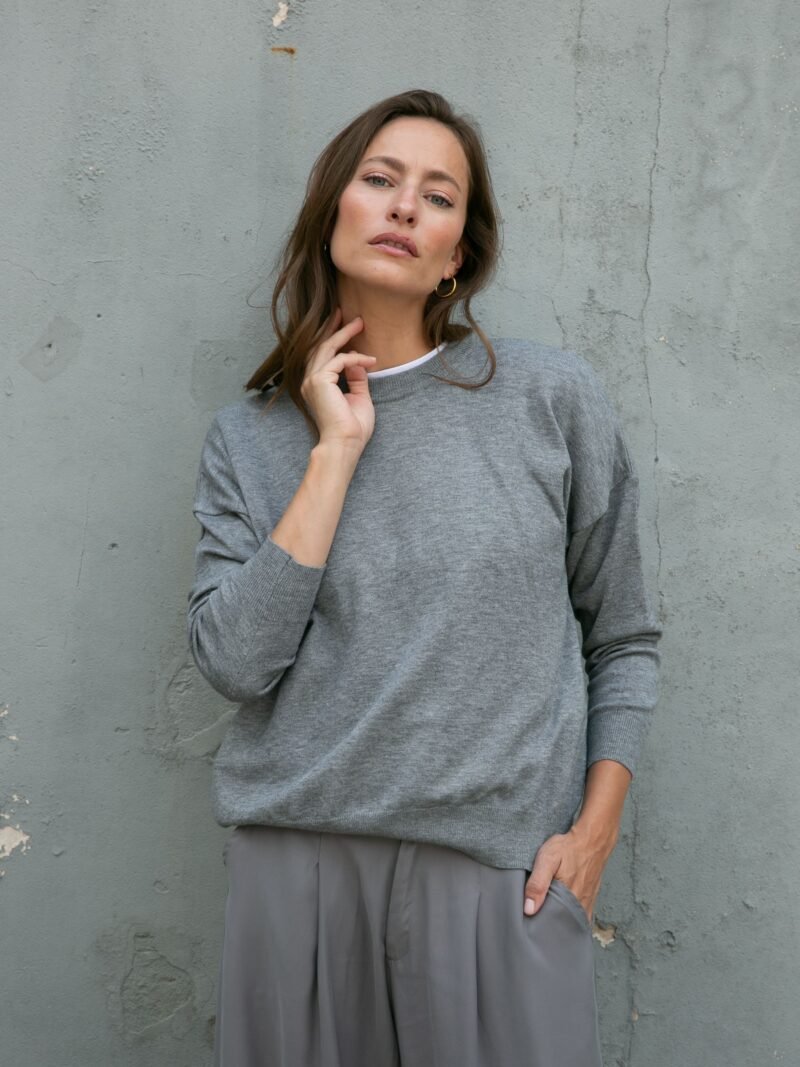 SWEATER CUELLO REDONDO SIN TAJO