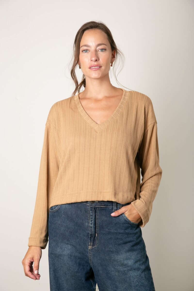 SWEATER MORA ESCOTE V