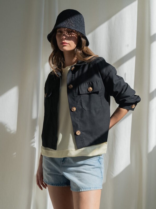CAMPERA EMILY C/BOLSILLO (FRESH LINO)