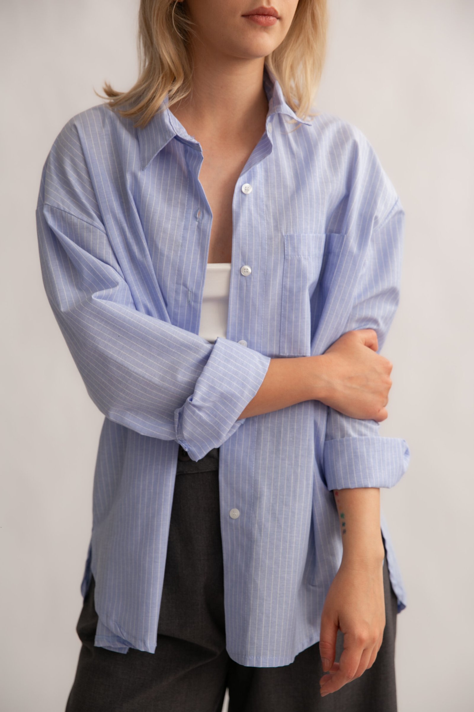 CAMISA LORENA RAYADO