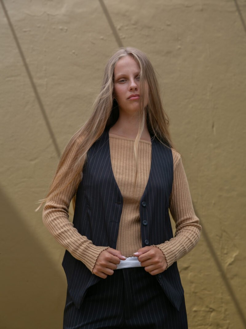 CHALECO GRANADA RAYADO