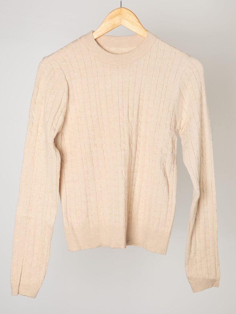 SWEATER REDONDO TRENZA