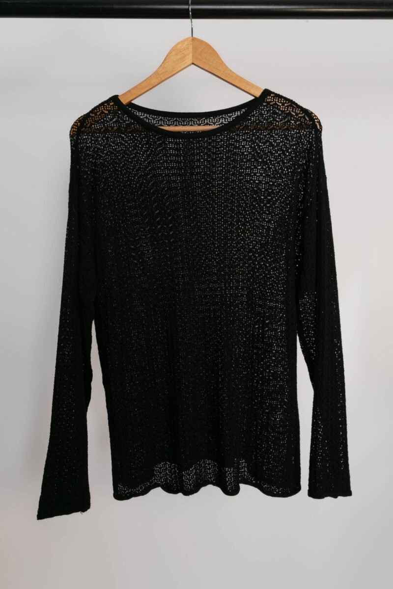 SWEATER CALADO ESCOTE BOTE - Imagen 13