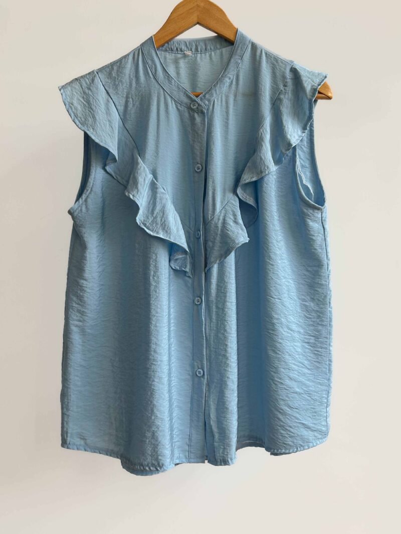 BLUSA MARISA CON VOLADO