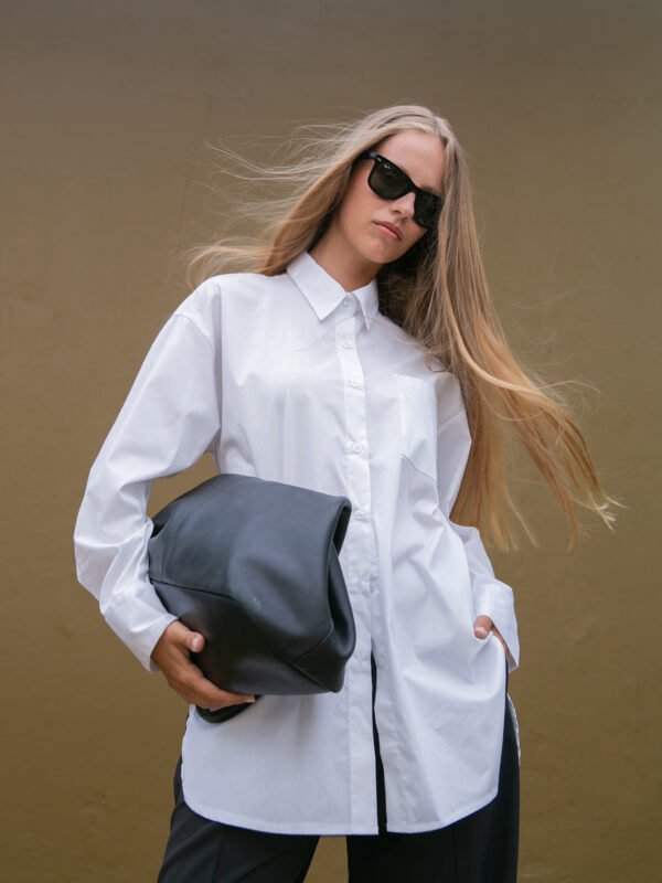 CAMISA JUNO MANGA LARGA POPLIN CON LYCRA