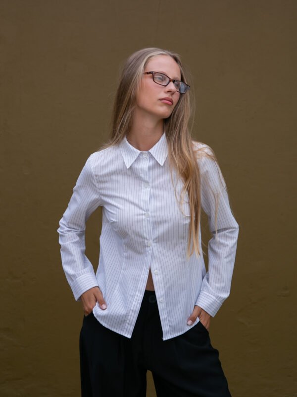 CAMISA PRAGA M/LARGA POPLIN RAYADO