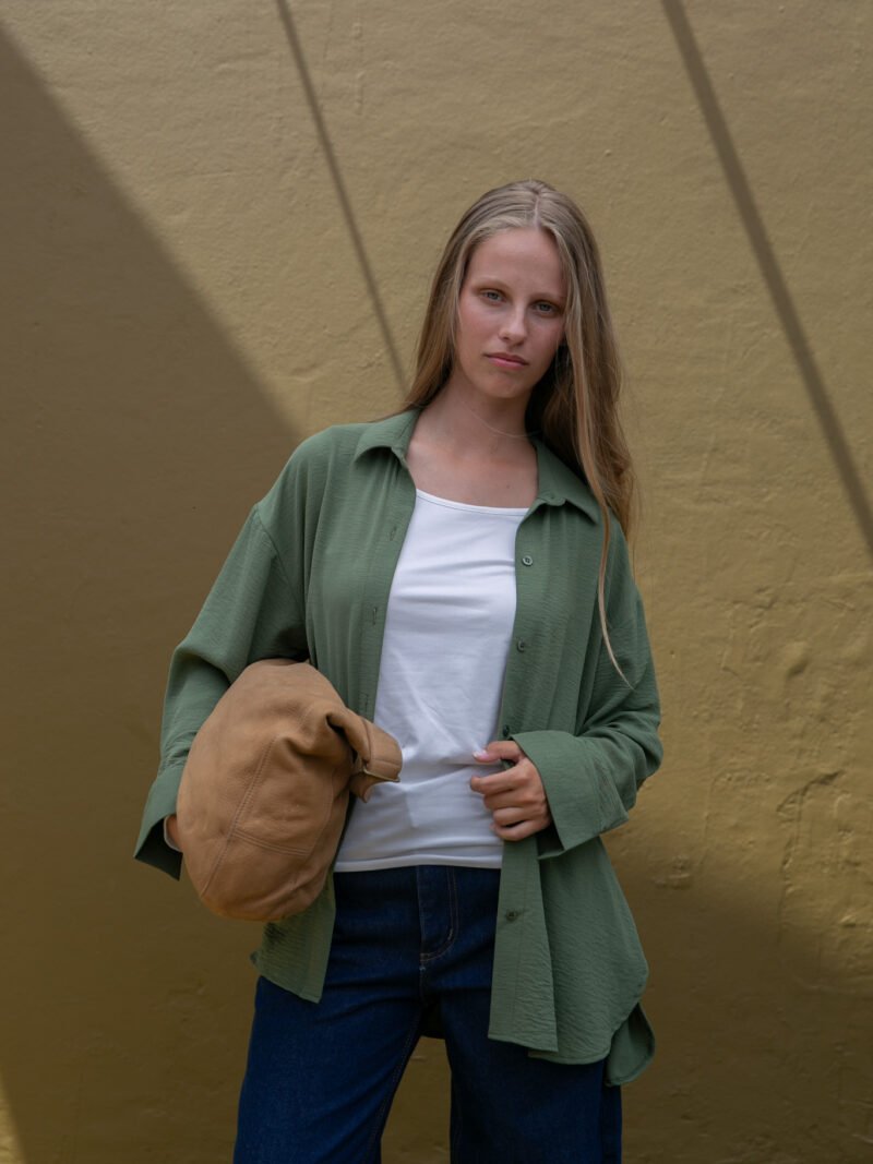 CAMISA PIA MANGA LARGA