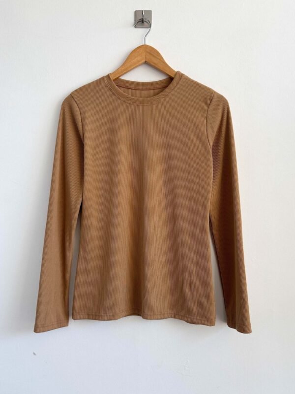 REMERA LUNA M/LARGA RIB MARANT