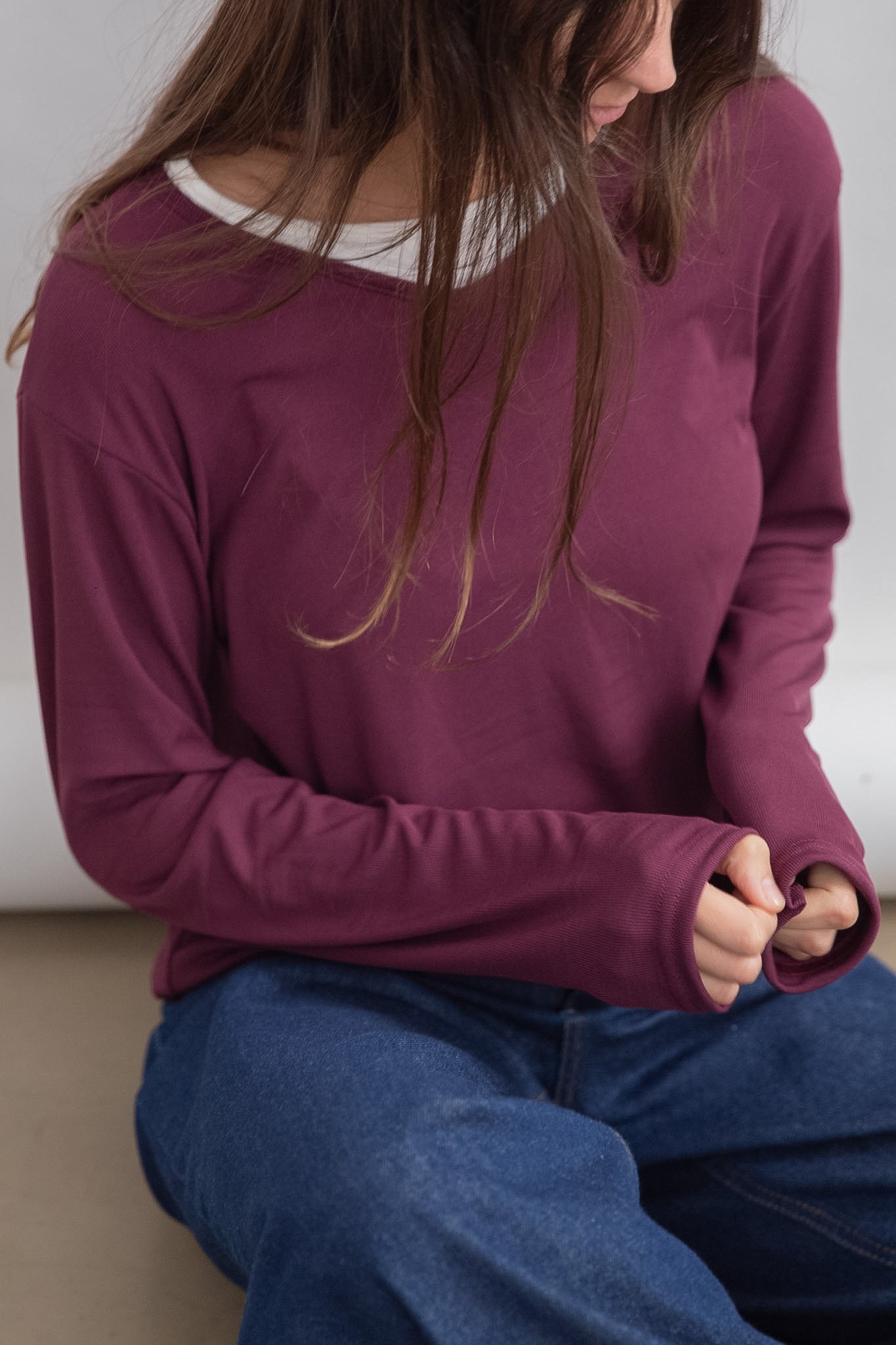 REMERA LOMBARDI DOBLE CUELLO MICRORIBB - Imagen 8