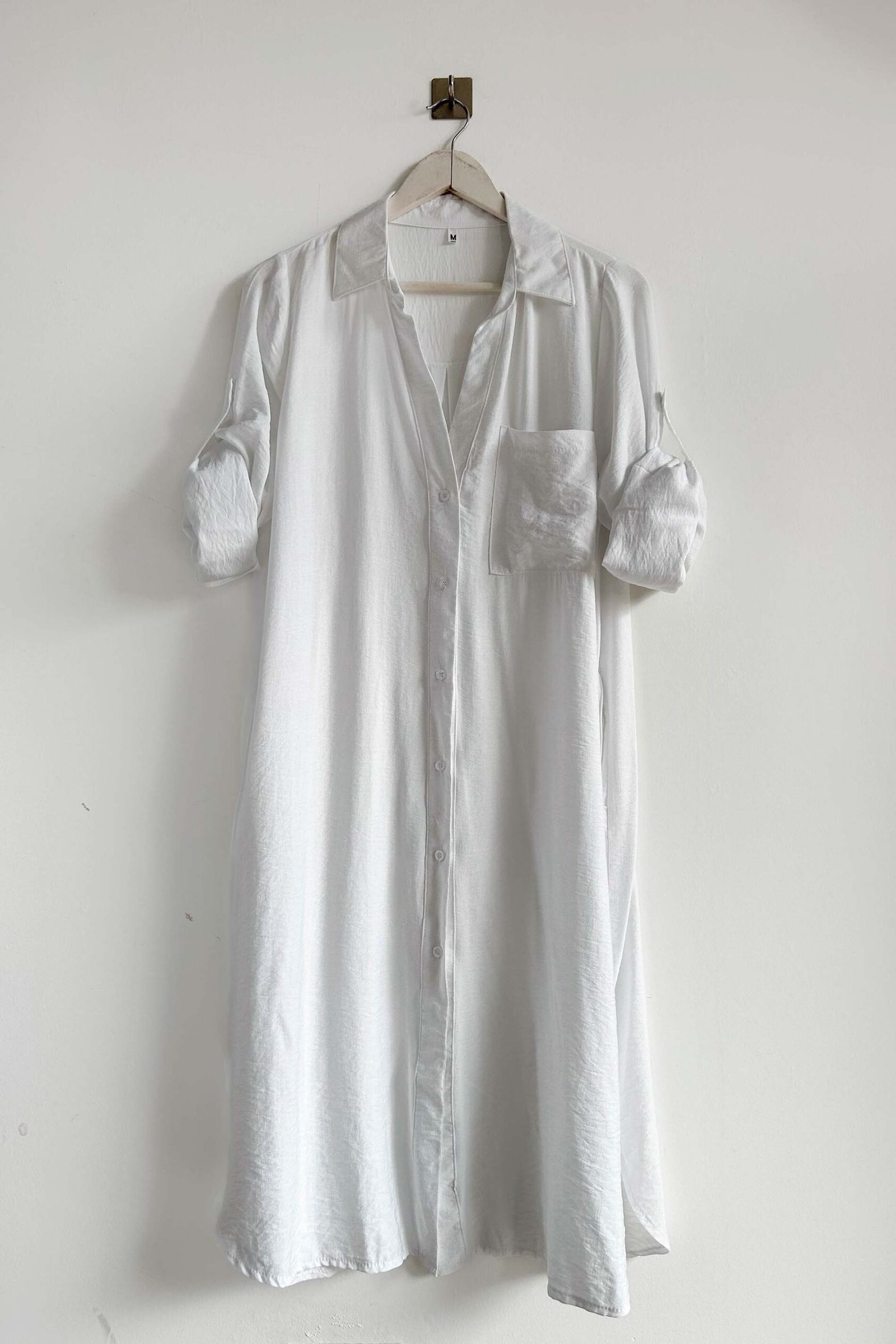 VESTIDO MAGGI M/LARGA TAYLOR C/TIRAS P/ATAR - Imagen 4