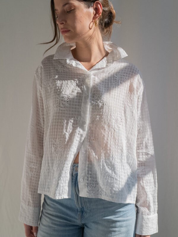 CAMISA EVELYN RATIER BORDADO