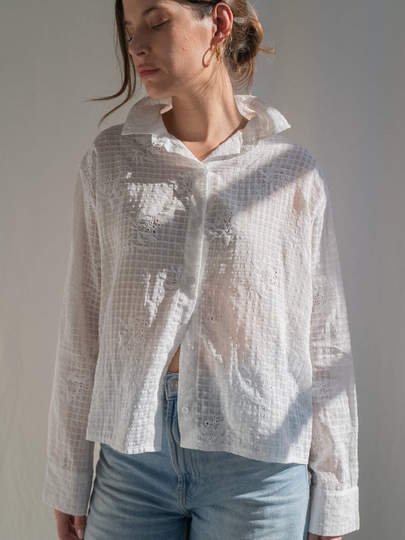 CAMISA EVELYN RATIER BORDADO