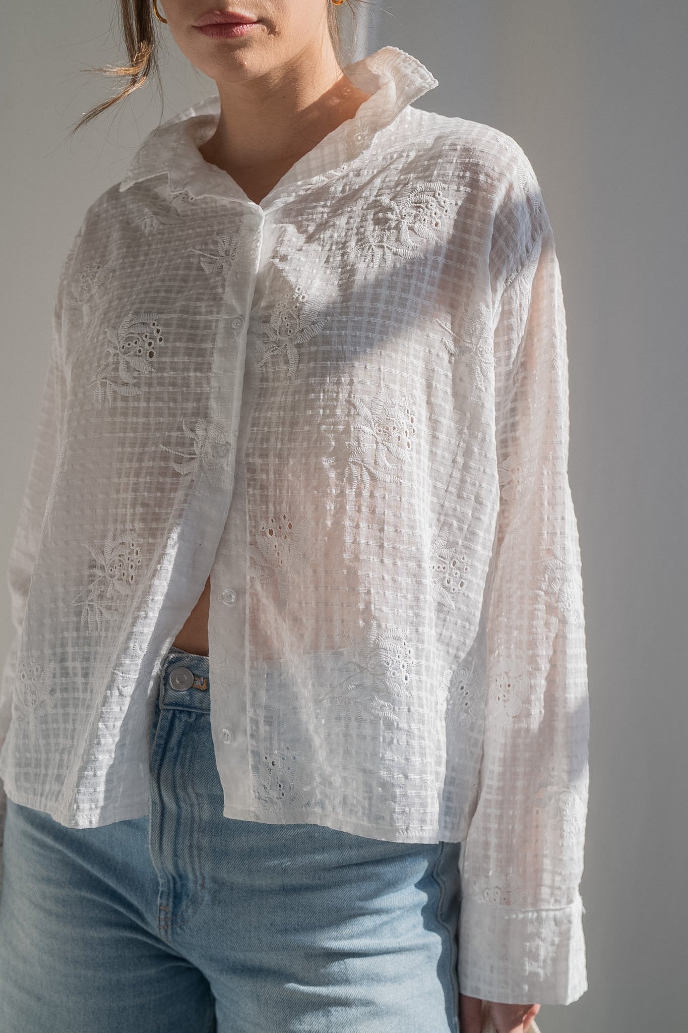 CAMISA EVELYN RATIER BORDADO - Imagen 5