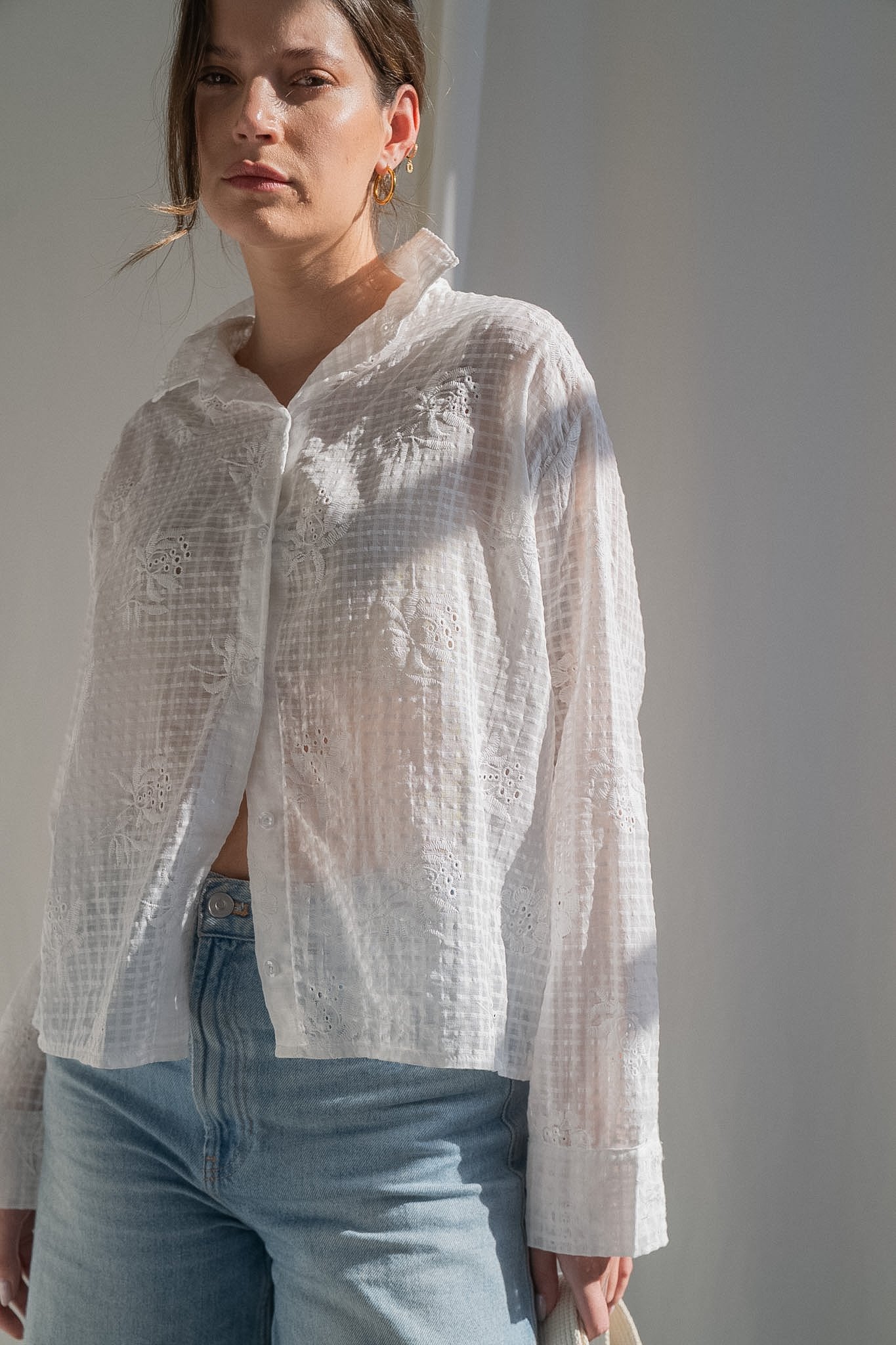 CAMISA EVELYN RATIER BORDADO - Imagen 6