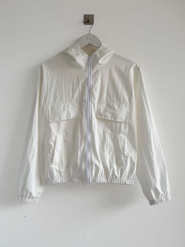 CAMPERA MELANIE COTTON NYLON CON CIERRE