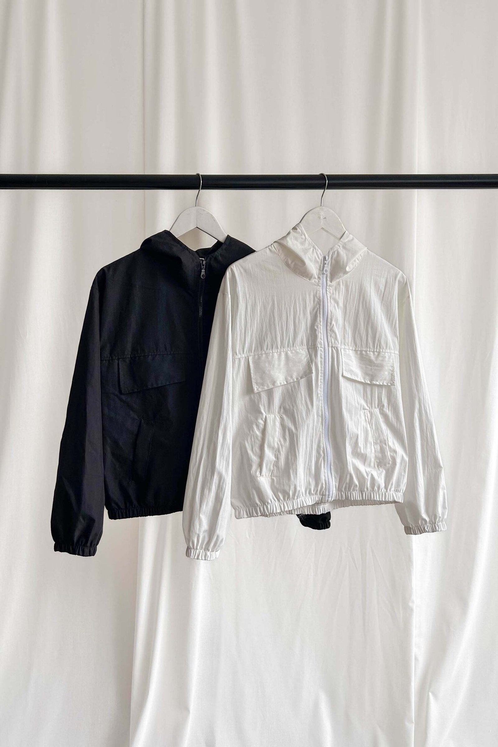 CAMPERA MELANIE COTTON NYLON CON CIERRE - Imagen 5