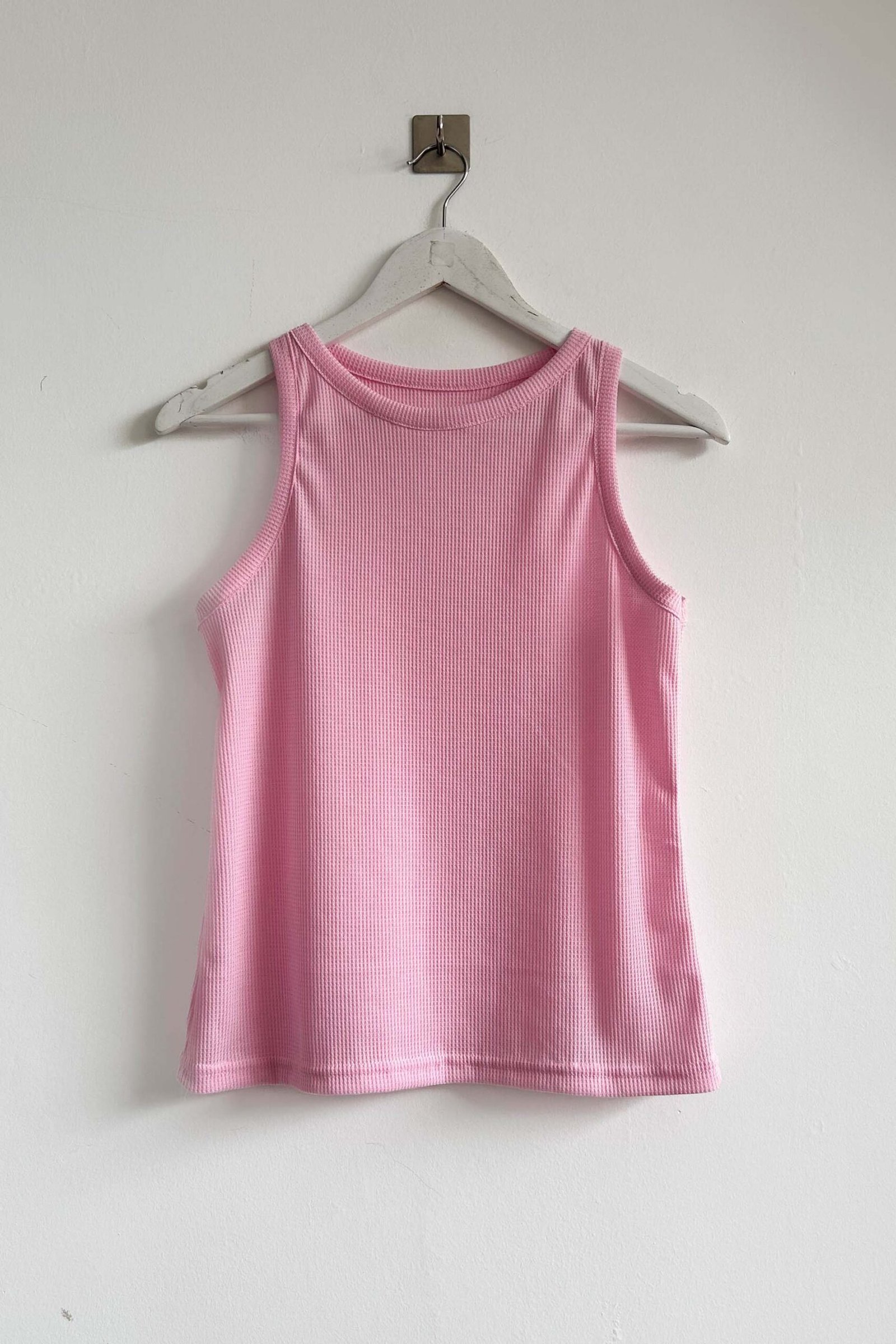 MUSCULOSA FRIDA WAFFLE SIN MANGAS CUELLO Y SISA COLLARETA - Imagen 6
