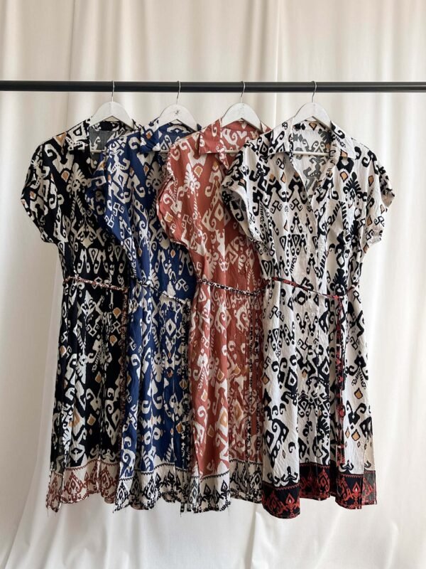 VESTIDO ADELA CON LAZO EMILIA EST